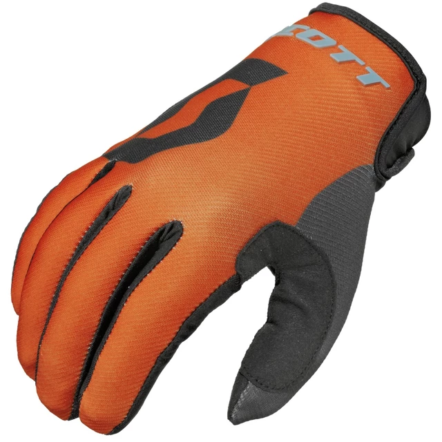 Motocross Handschuhe Scott 350 Track MXVI - blau-orange