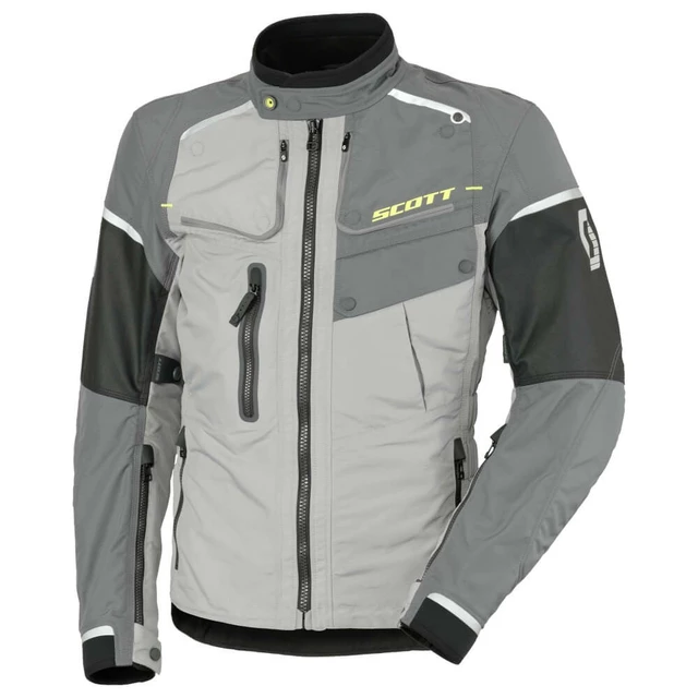 Moto Jacket Scott Concept VTD - Light Grey-Black