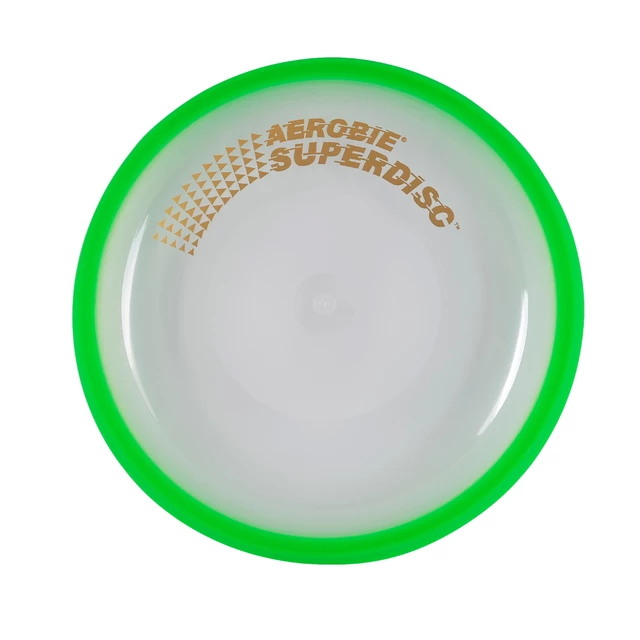 Lietajúci tanier Aerobie Superdisc - žltá - zelená