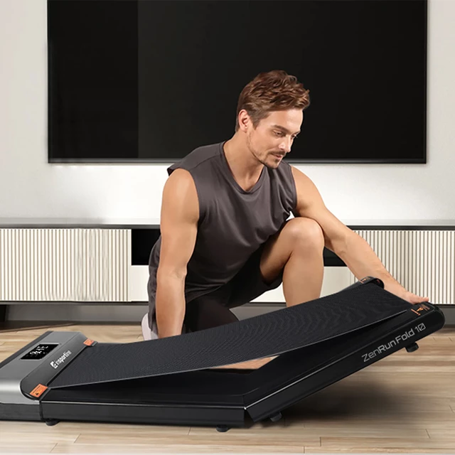 Folding Walking Treadmill inSPORTline ZenRun 10