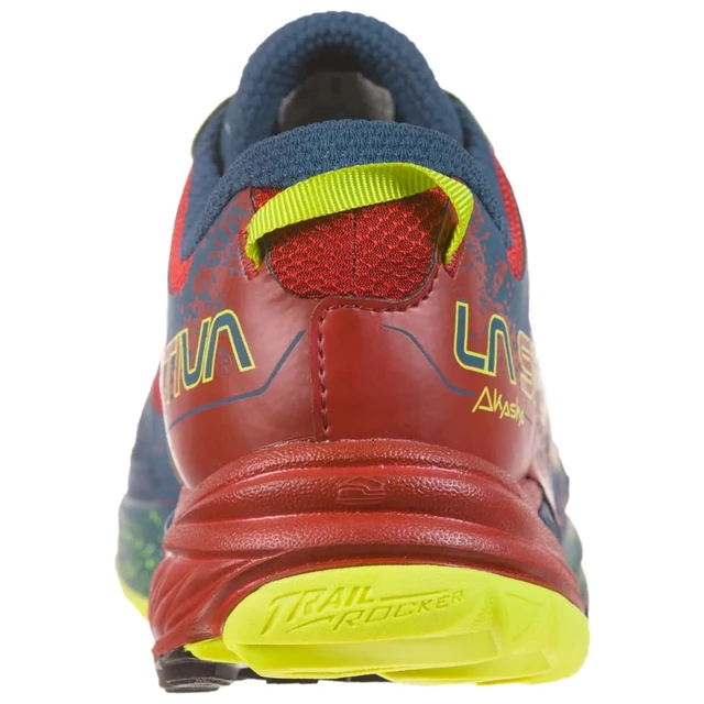 La Sportiva Akasha Herren Trailschuhe - Tropic Blue/Cardinal Red