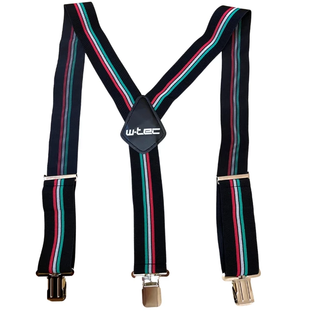 Suspenders W-TEC Bretelero - Simple Silver - Italian