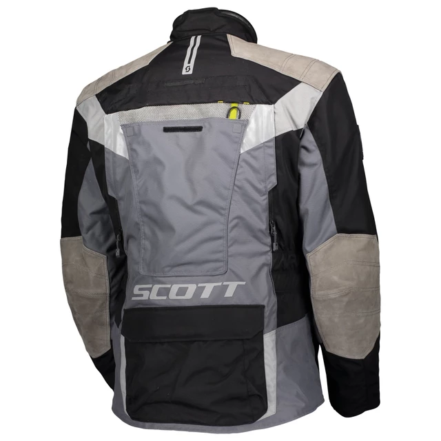 Motoros kabát SCOTT Dualraid Dryo - fekete/acélszürke