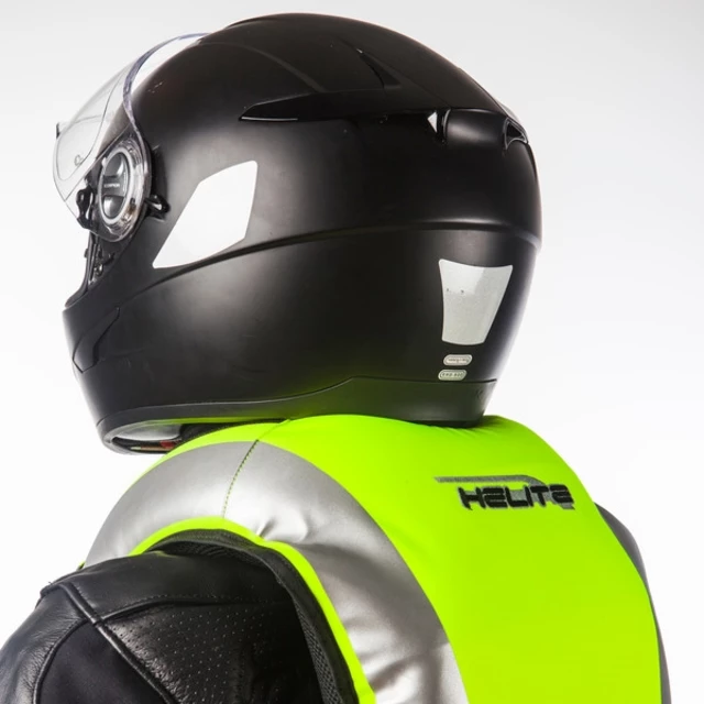 Airbagová moto vesta Helite Turtle HiVis 1, mechanická s trhačkou - žltá