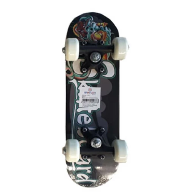 Skateboard Mini Board - Alien On Blue
