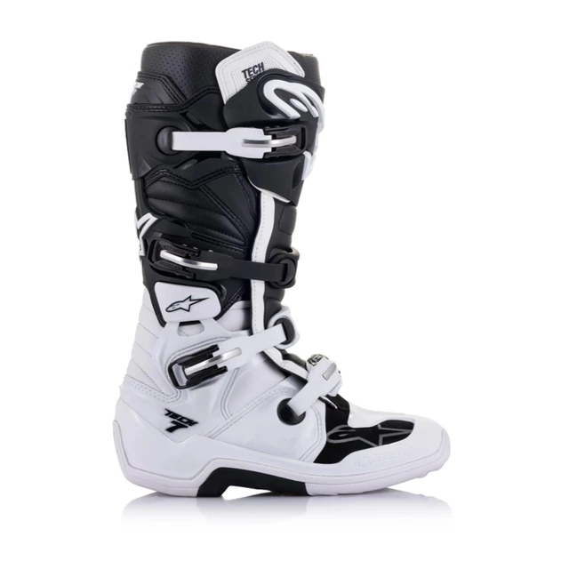 Motorcycle Boots Alpinestars Tech 7 Black/White 2022
