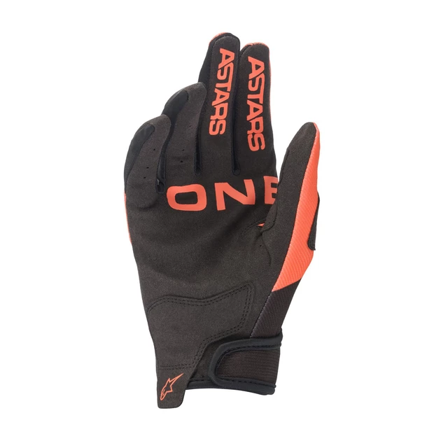 Motokrosové rukavice Alpinestars Radar oranžová/černá
