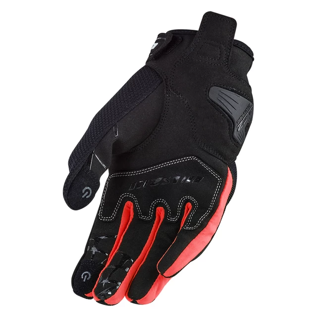 Men’s Motorcycle Gloves LS2 Dart 2 Black Red