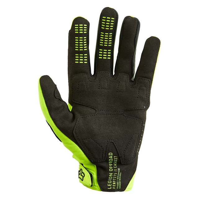 Motocross Gloves FOX Legion Thermo Ce Fluo Yellow MX22