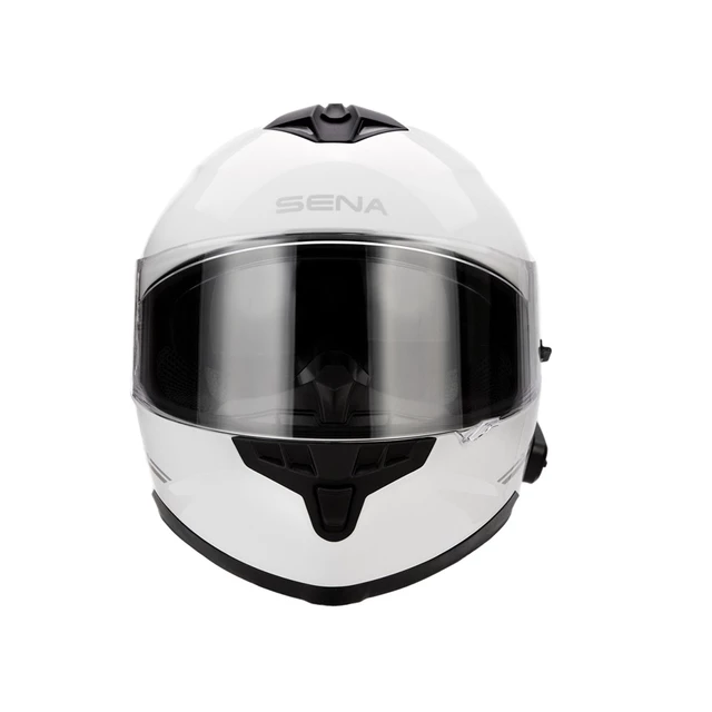 Moto přilba s integrovaným headsetem SENA Outride Shine White