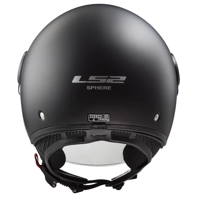 LS2 OF558 Sphere Solid Motorradhelm - Matt Schwarz
