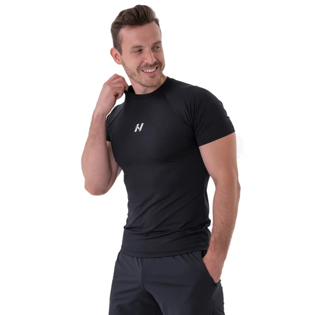 Men’s Activewear T-Shirt Nebbia 324 - Grey - Black