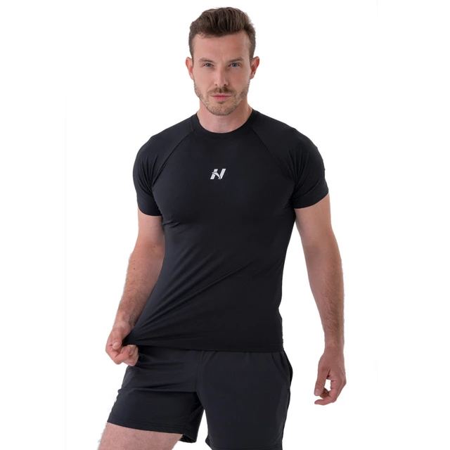 Men’s Activewear T-Shirt Nebbia 324 - Black