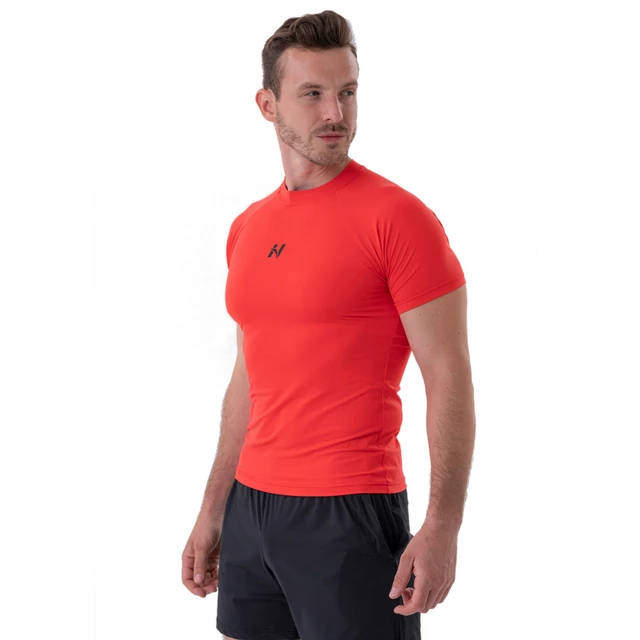 Men’s Activewear T-Shirt Nebbia 324 - Grey - Red