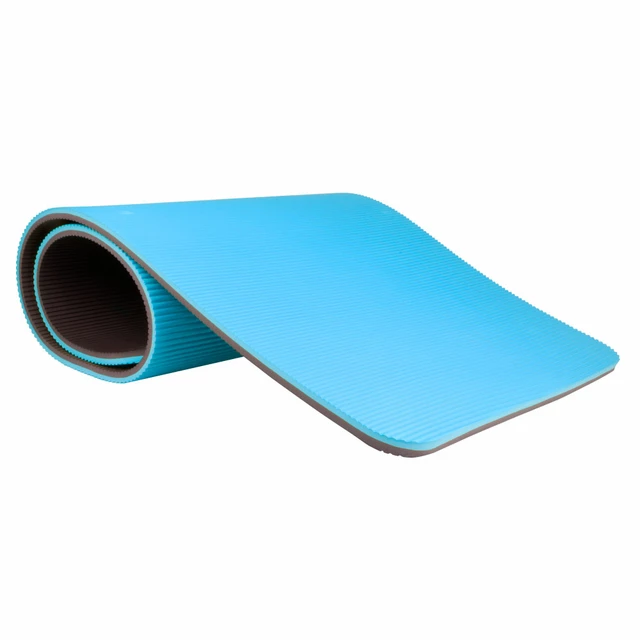 Podložka na cvičení inSPORTline Profi 180x60x1,6 cm - zelená - modrá