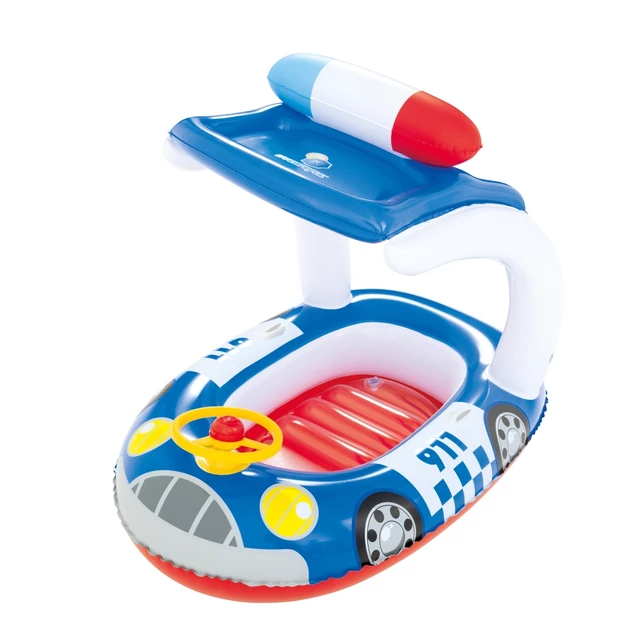 Inflatable Floating Boat Bestway Kiddie Car - Blue
