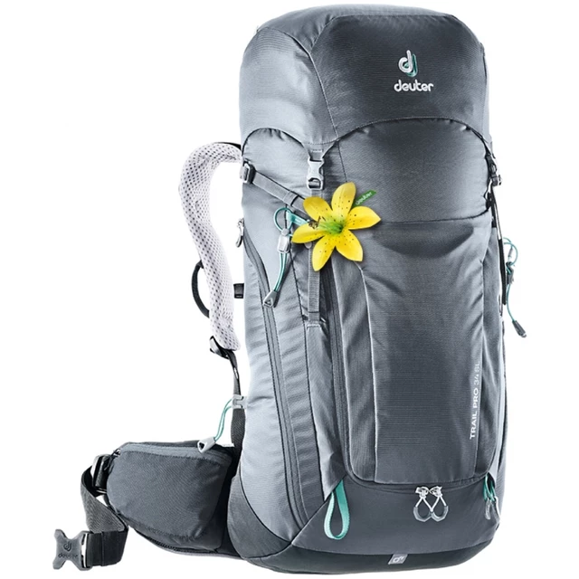 Hiking Backpack DEUTER Trail Pro 34 SL - Graphite-Black