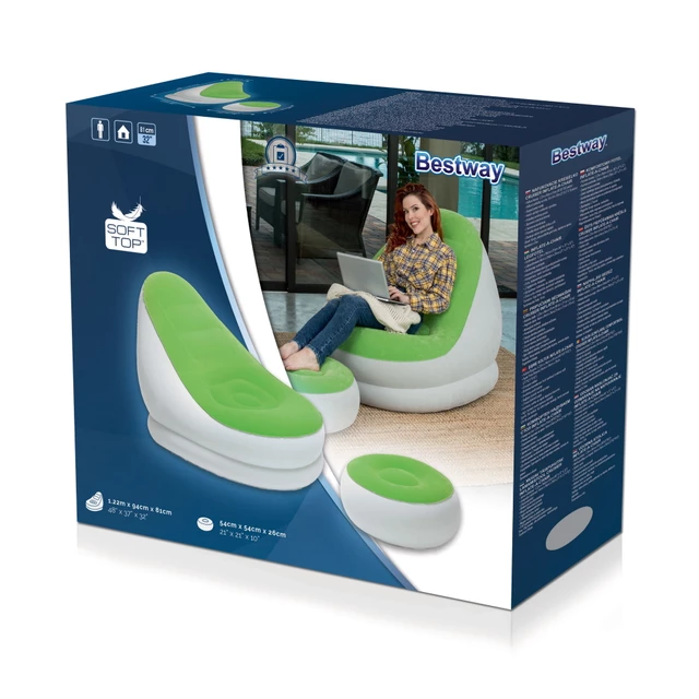 Inflatable Chair Bestway Comfort Cruiser Air Chair