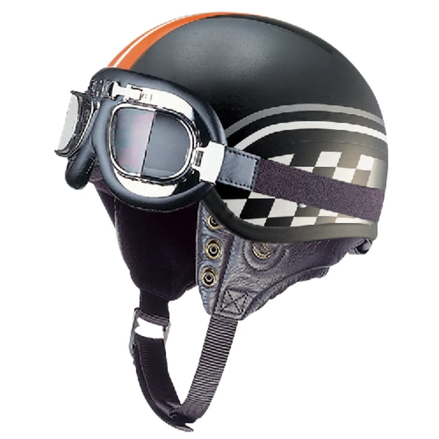 Motorcycle Helmet Cyber U 62G - Racing flag