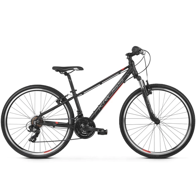 Junior Bike Kross Evado JR 1.0 26” – 2020 - Black/Red/Silver