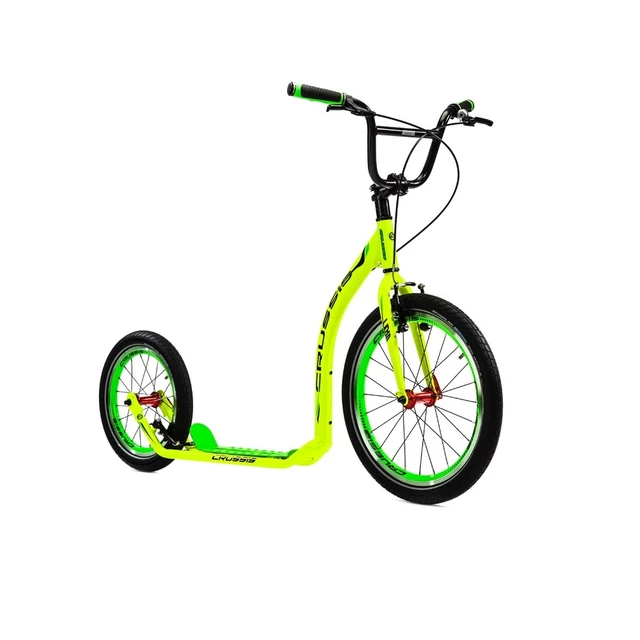 Kick Scooter Crussis Active 4.1 Yellow-Green