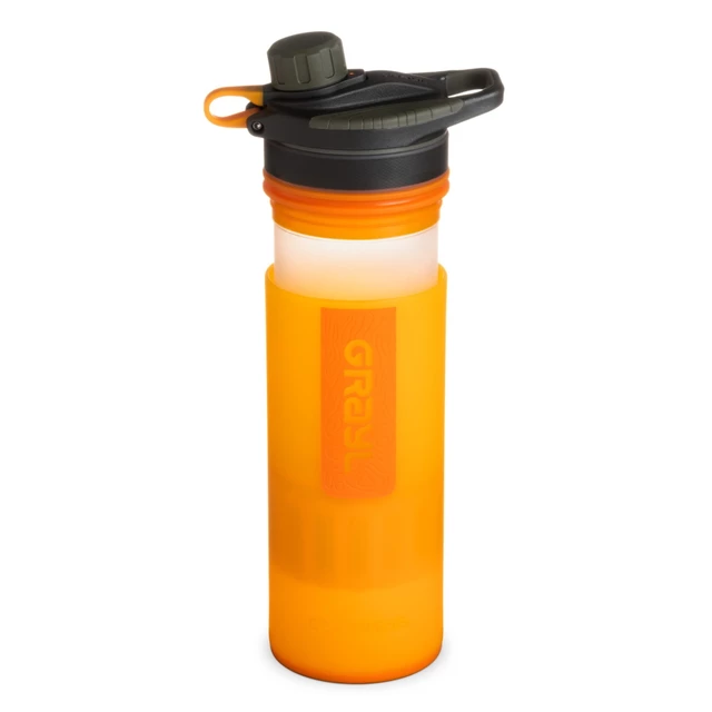 Filtračná fľaša Grayl Geopress Purifier - Coyote Amber