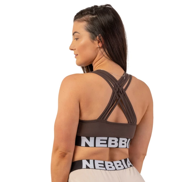 Sportmelltartó Nebbia Cross Back 410 - fekete