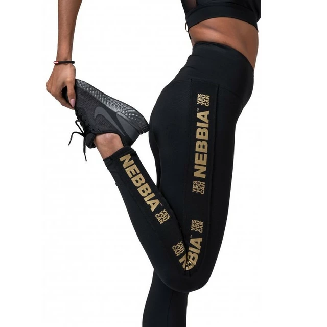 Női leggings Nebbia Gold Classic 801 - fekete