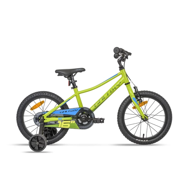 Detský bicykel Galaxy Mars 16" - model 2024 - zelená - zelená
