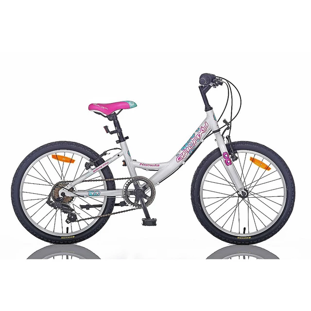 Detský dievčenský bicykel Galaxy Kometa 20" - model 2014 - biela