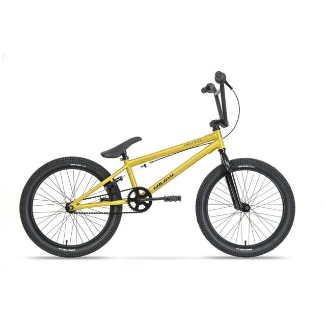 BMX bicykel Galaxy Early Bird 20" - model 2019 - žltá