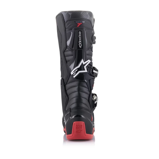 Motorcycle Boots Alpinestars Tech 7 Black/Gray/Red 2022 - Black/Grey/Red