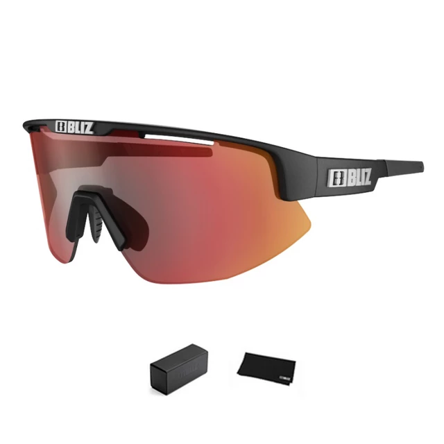 Sports Sunglasses Bliz Matrix - Shiny Black - Shiny Black
