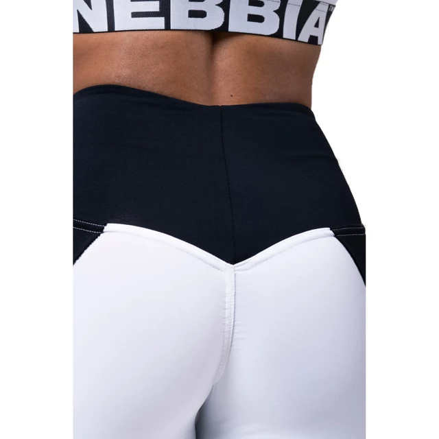 Női ikonikus leggings Nebbia Power Your Hero 531 - fehér
