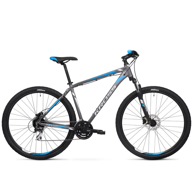 Mountain Bike Kross Hexagon 5.0 29” – 2020 - Graphite/Silver/Blue