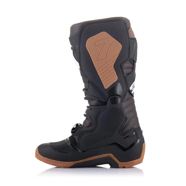 Motorcycle Boots Alpinestars Tech 7 Enduro Drystar Black/Dark Brown 2022 - Black/Dark Grey