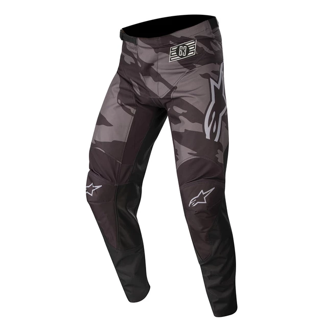 Motokrosové nohavice Alpinestars Racer Tactical čierná/šedá - inSPORTline