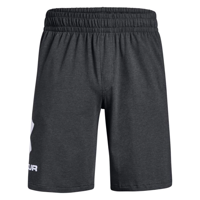 Men’s Shorts Under Armour Sportstyle Cotton Graphic Short - Cordova - Charcoal Medium Heather/White