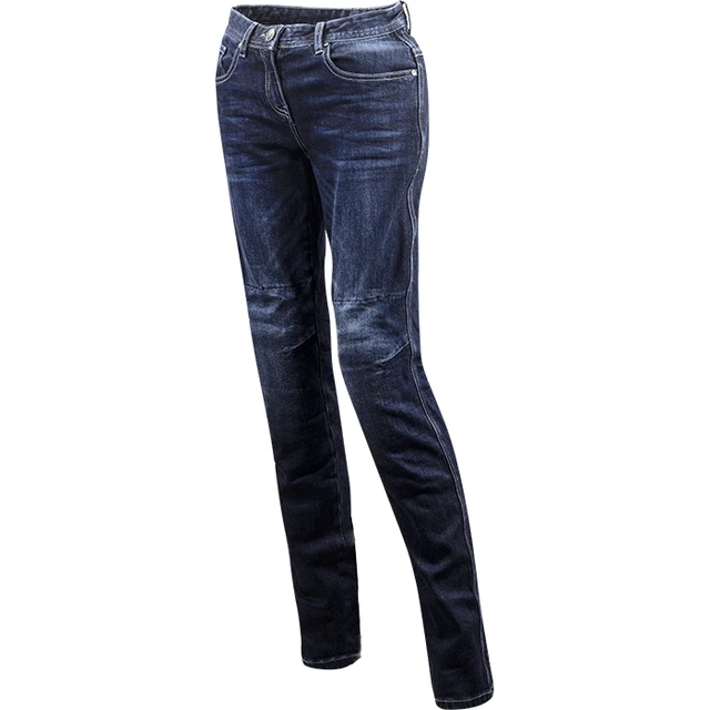 Dámske moto jeansy LS2 Vision Evo Lady - modrá