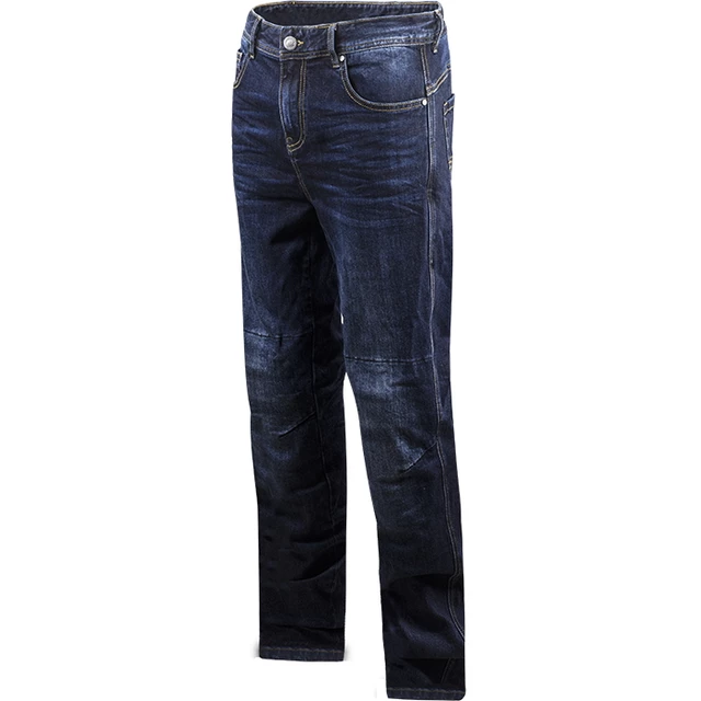 Pánske moto jeansy LS2 Vision Evo Man - modrá - modrá