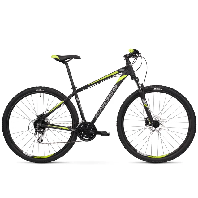 Mountain Bike Kross Hexagon 5.0 29” – 2020 - Black/Graphite/Lime