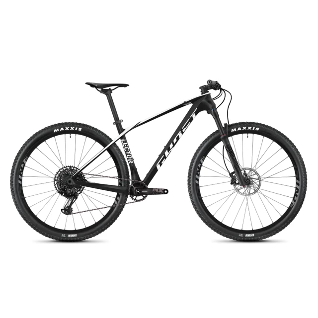 Ghost Lector 3.9 LC 29" Mountainbike - Modell 2020 - Night Black / Star White