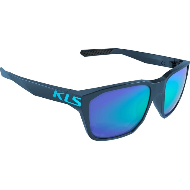 Kerékpáros napszemüveg Kellys Respect II - Bor - kék