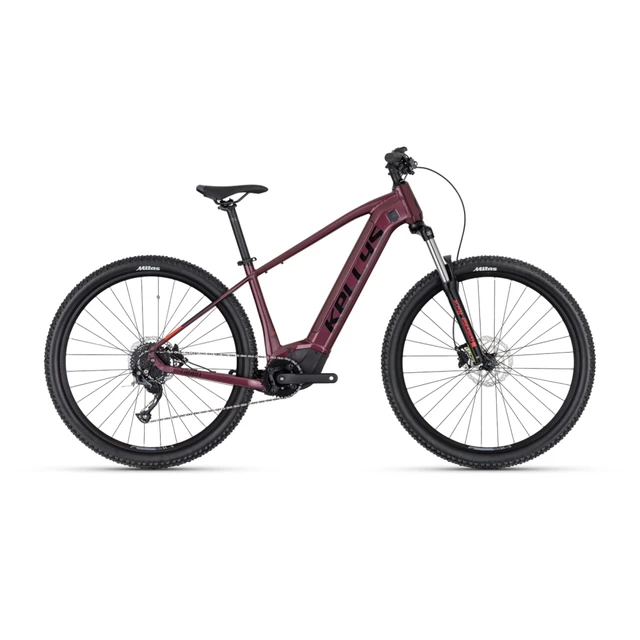 Női hegyi elektromos kerékpár KELLYS TAYEN R10 27.5" - 2022 - égszínkék - pink