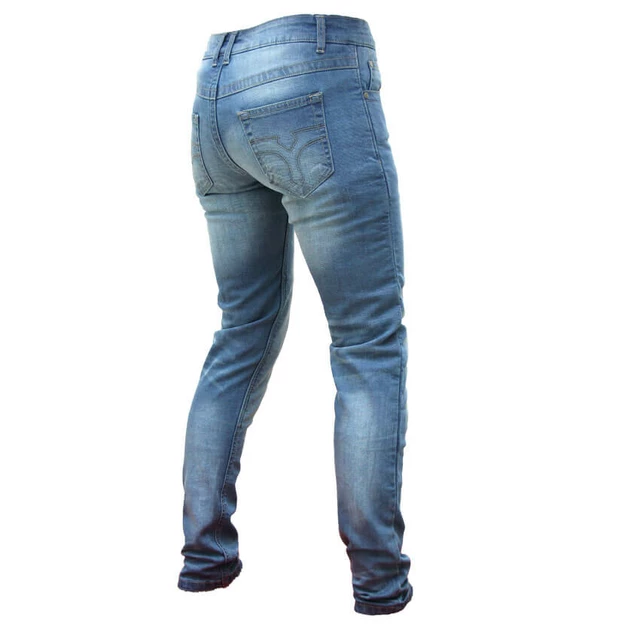 Dámské moto jeansy Spark Dafne - modrá