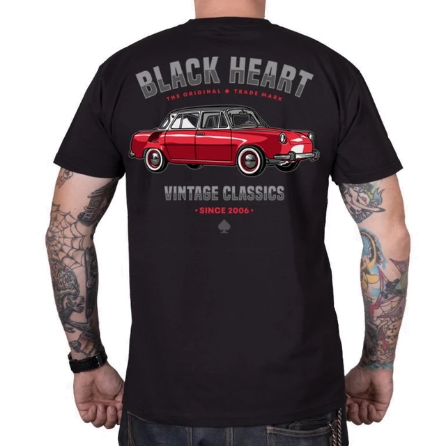 Póló BLACK HEART MB - fekete