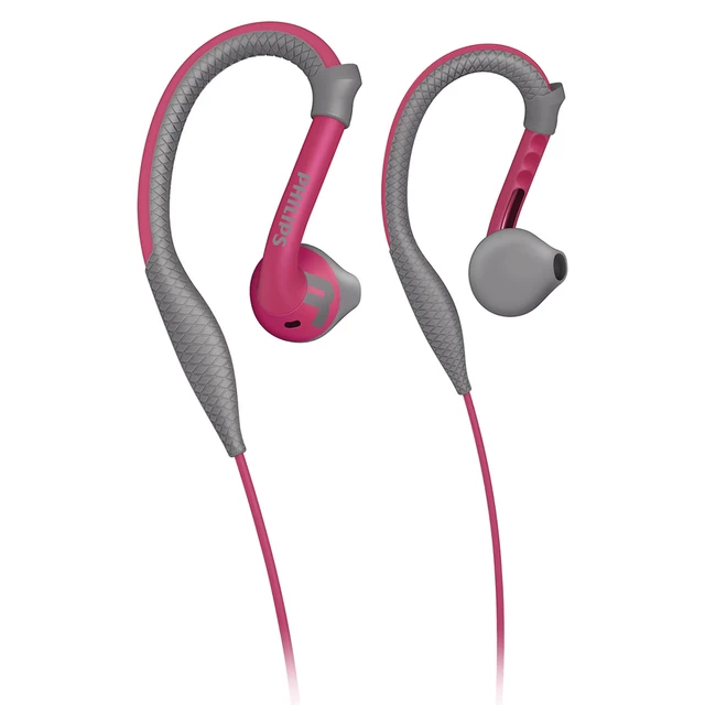 Sports earphones Philips ActionFit - Pink