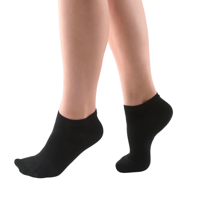 Low Ankle Socks Bamboo - Black - Black