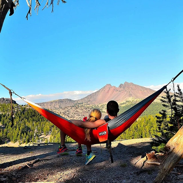 Hammock ENO DoubleNest - Lime/Charcoal