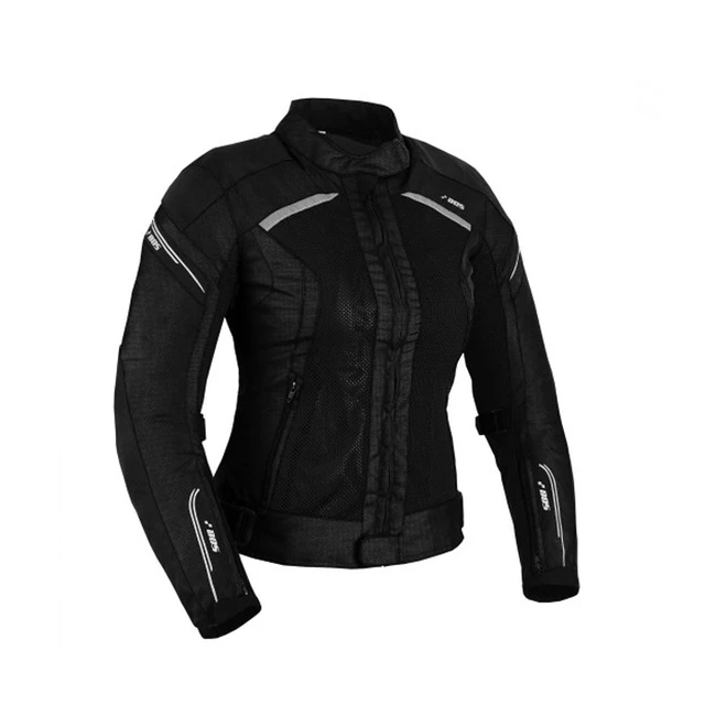 Women’s Summer Textile Motorcycle Jacket BOS Aylin - Silver Grey